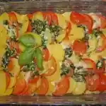 Kartoffel – Tomaten – Mozzarella – Gratin