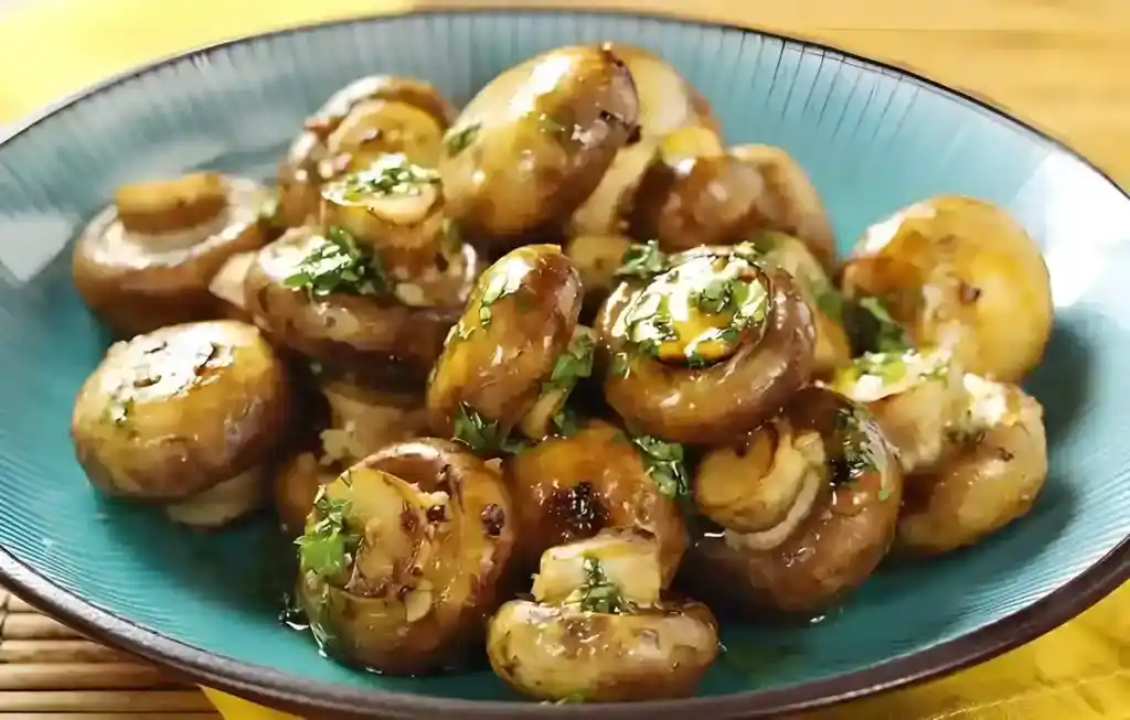 Knoblauch-Champignons
