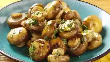 Knoblauch-Champignons