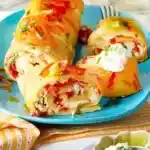Ofenpfannkuchen mit Gemuse Feta 4x