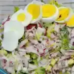 Radieschensalat mit Joghurtdressing 4x