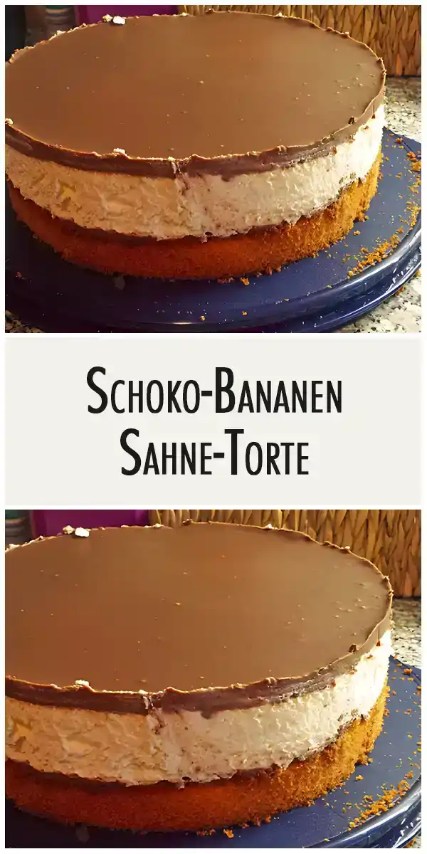 Schoko-Bananen-Sahne-Torte 1 Schoko-Bananen-Sahne-Torte