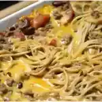 Spaghetti Auflauf mit Hackfleisch 4x
