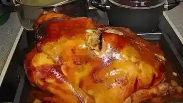 Thanksgiving – Truthahn mit Niedrigtemperatur gegart 4x