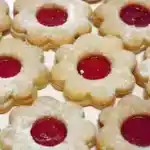 Weihnachtsplatzchen mit Marmelade 4x