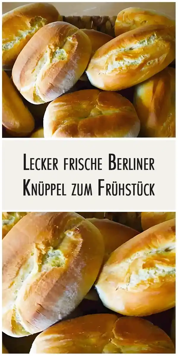 Lecker frische Berliner Knüppel zum Frühstück