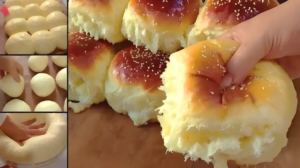 Fluffige Milchbrötchen wie vom Bäcker!