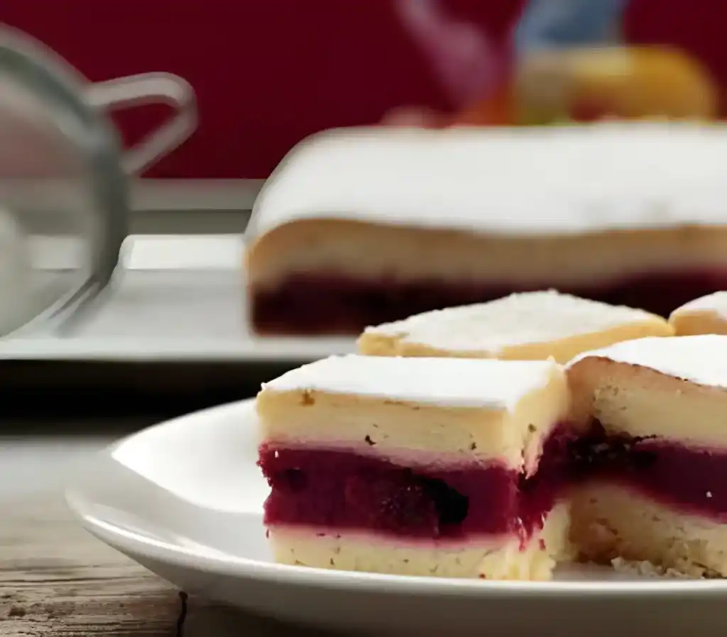 Sauerkirsch-Schnitten ohne Backen