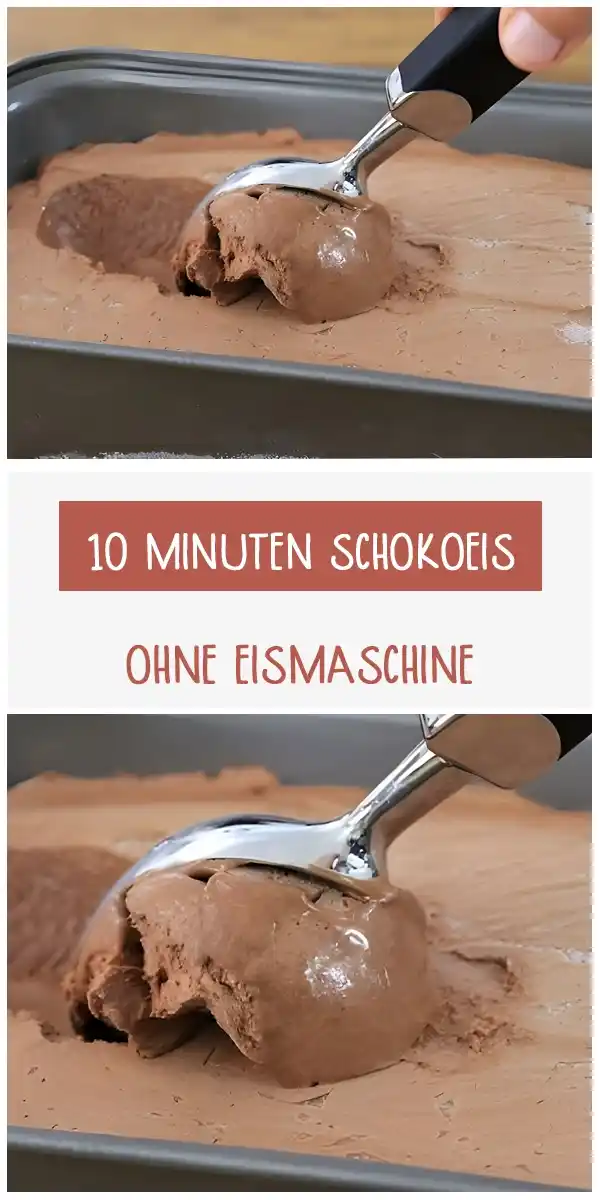 10-Minuten-Schokoeis ohne Eismaschine 1 10-Minuten-Schokoeis ohne Eismaschine