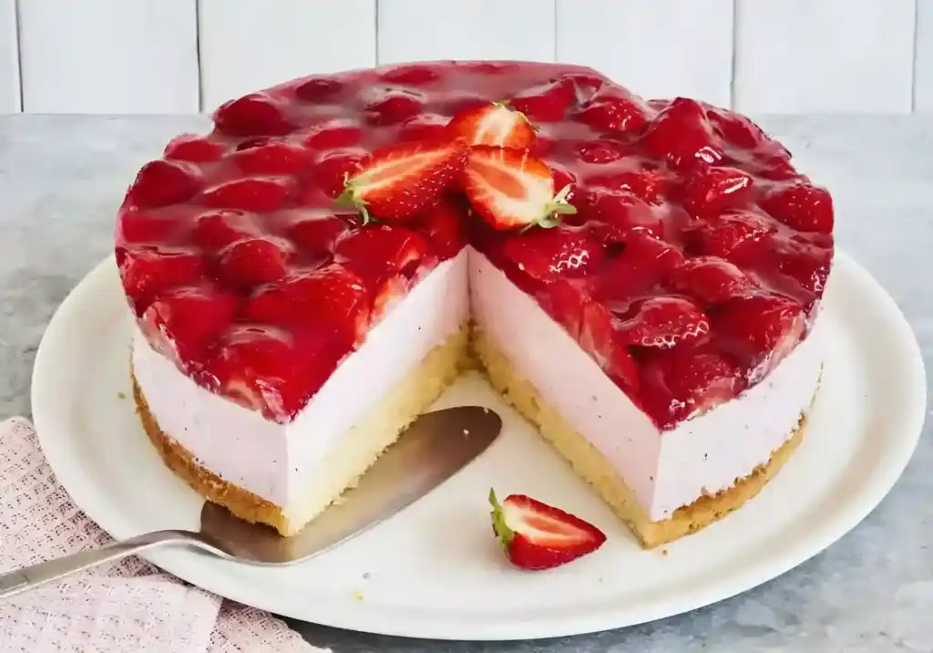 Erdbeer-Käsekuchen ohne Backen