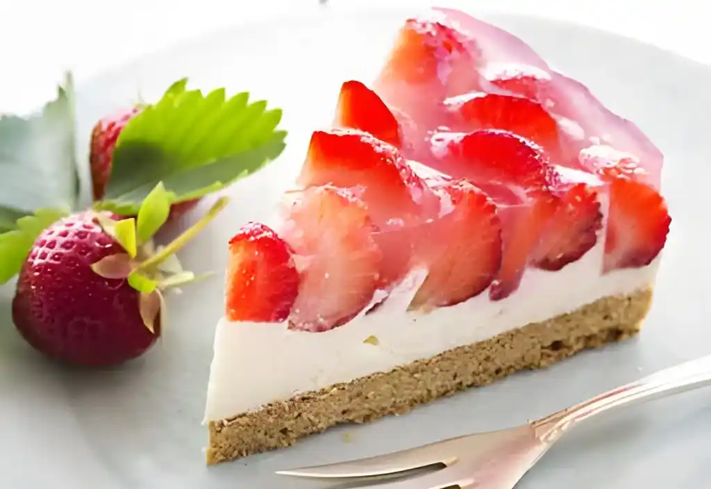 Erdbeer Quark Torte , der süchtig macht