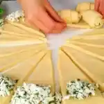 FANTASTISCHE HÖRNCHEN MIT KÄSEFÜLLUNG