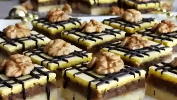 Einfach konkurrenzlos: Mürbeteig-Nuss-Würfel (Weihnachtsplätzchen)