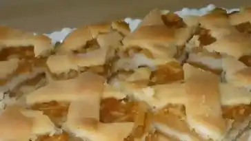 Apfel Gitterkuchen – ein Rezept von Oma Sabine !