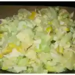 Apfel – Porree – Salat