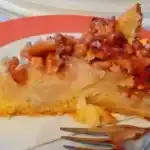 Apfelkuchen mit Walnuss - Karamell