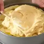 Apfelkuchen mit walnusscreme