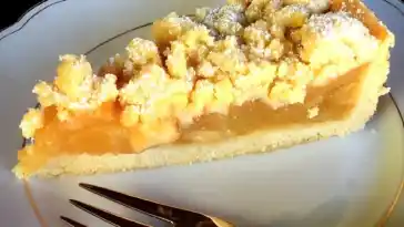Apfelmus – Vanillepudding – Kuchen