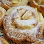 Apfelschnecken mit Zimtzucker wie aus der Bäckerei !