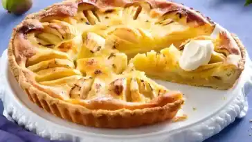 Apfeltarte à la Crème Brûlée