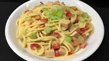 Asia Nudelsalat, der beste Nudelsalat, den ich kenne!