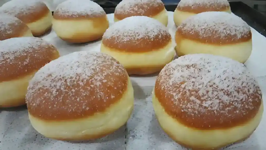 Berliner aus dem Backofen: Extrem weich & fluffig!