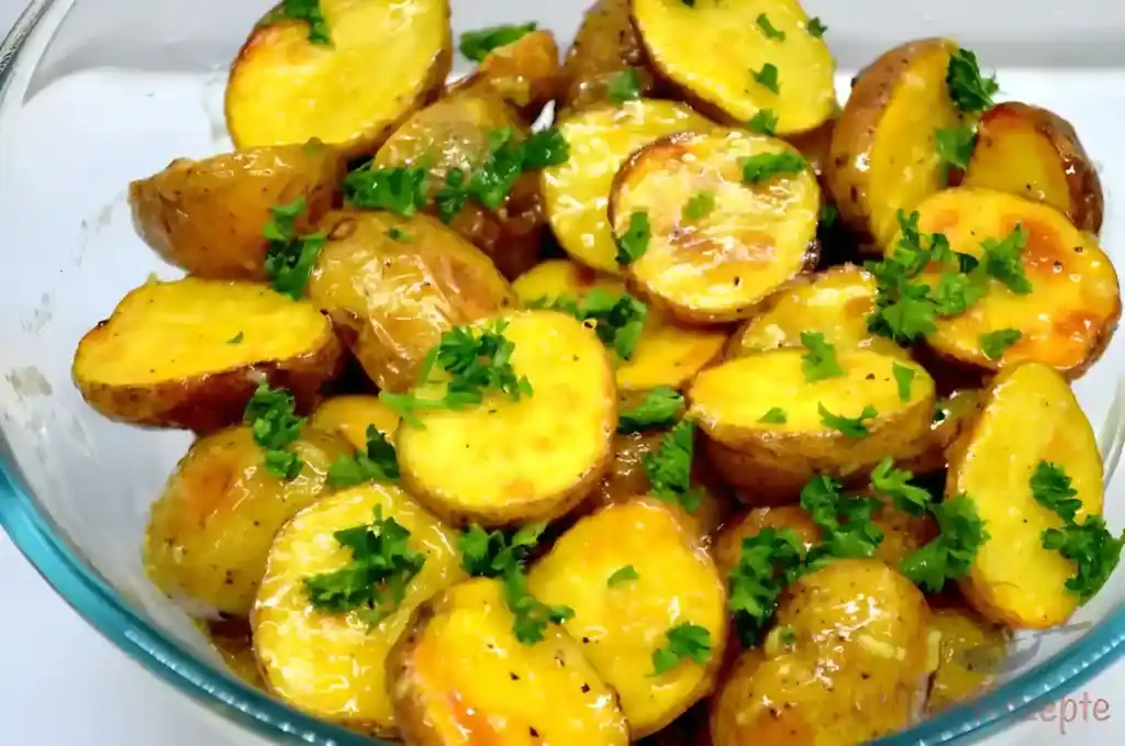 Backkartoffeln mit französischer Soße