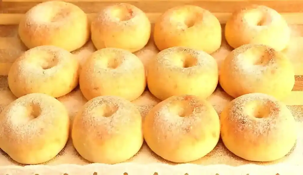 Berliner Krapfen mit Buttermilch aus dem Backofen !