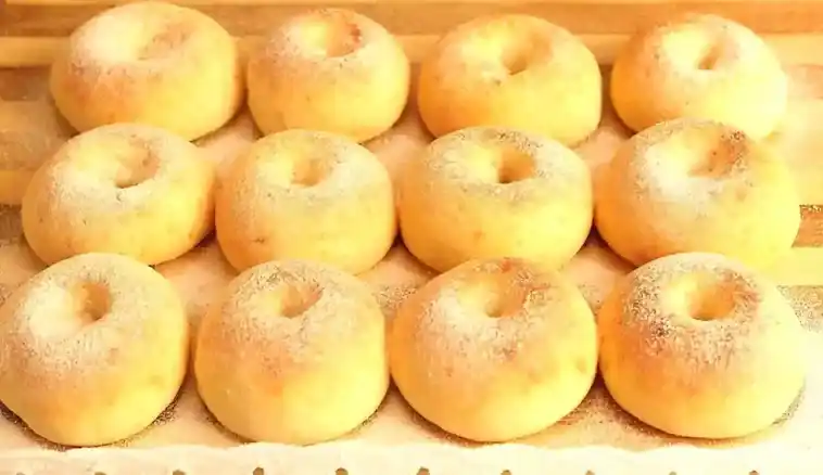 Berliner Krapfen mit Buttermilch aus dem Backofen !