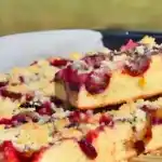 Blitzschneller Blechkuchen mit Pflaumen (oder mit beliebigem Obst)
