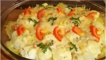 Blumenkohl – Hack Auflauf Einfaches Ofengericht für jeden Tag !