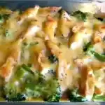 Brokkoli Hähnchenfilets in Käsesauce, überbacken 🍗