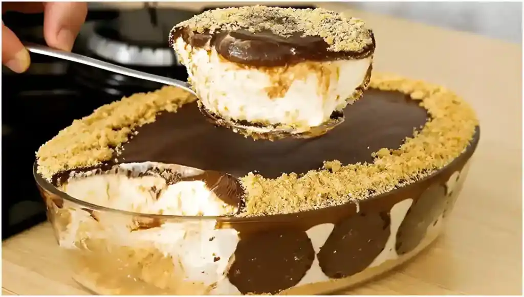 Butterkeks Dessert mit Quark und Sahne – EINFACH UND SCHNELL!