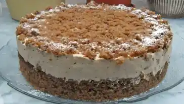 CAPPUCCINO – KRÜMELTORTE