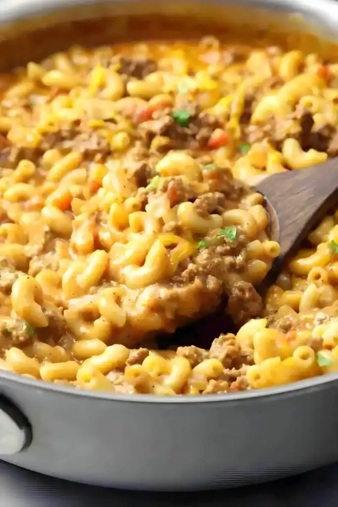 “Cheeseburger Pfanne” zum Sattessen!