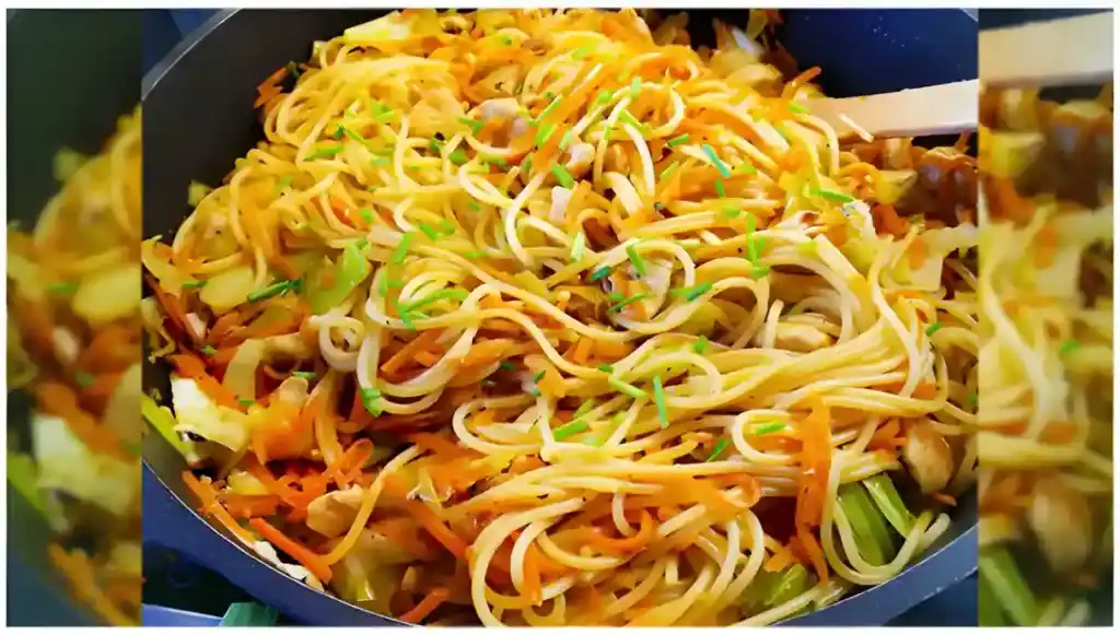 Chinesische Bratnudeln, in nur 15 Minuten fertig
