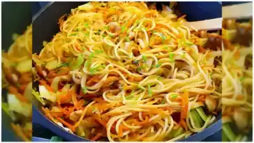 Chinesische Bratnudeln, in nur 15 Minuten fertig