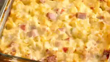 Cremiger Kartoffelauflauf mit Schinken