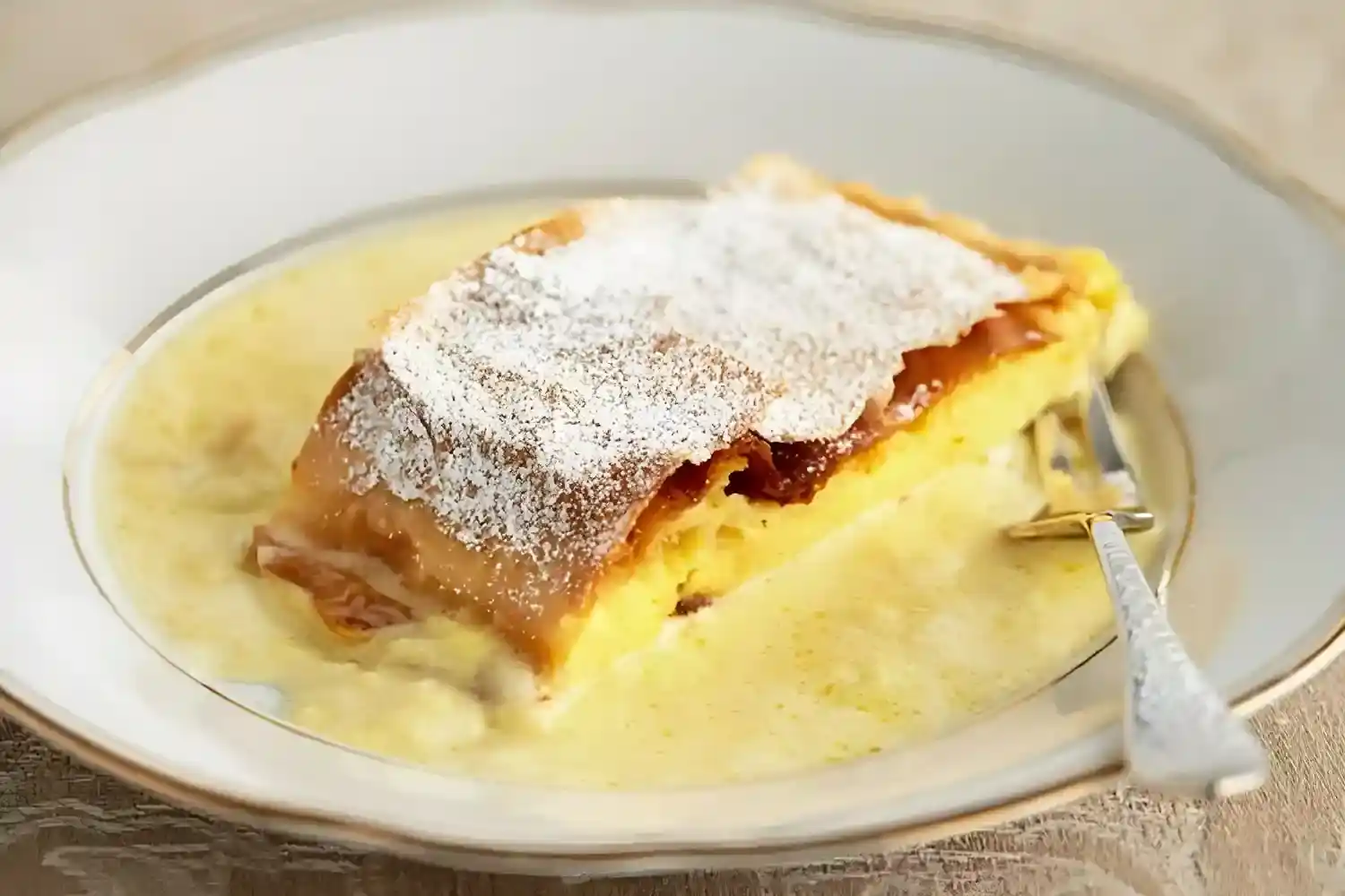 Cremiges Paradies, Vanille-Sahne-Strudel