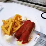 Currywurst mit Pommes 😋😋