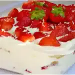 EINFACH HIMMLISCH! ERDBEER TIRAMISU MIT WEISSE SCHOKOLAD