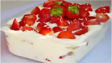 EINFACH HIMMLISCH! ERDBEER TIRAMISU MIT WEISSE SCHOKOLAD