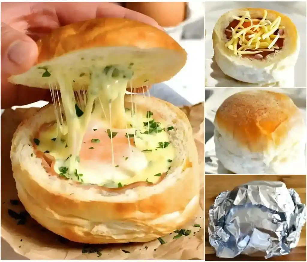 Ei-Schinken-Brötchen