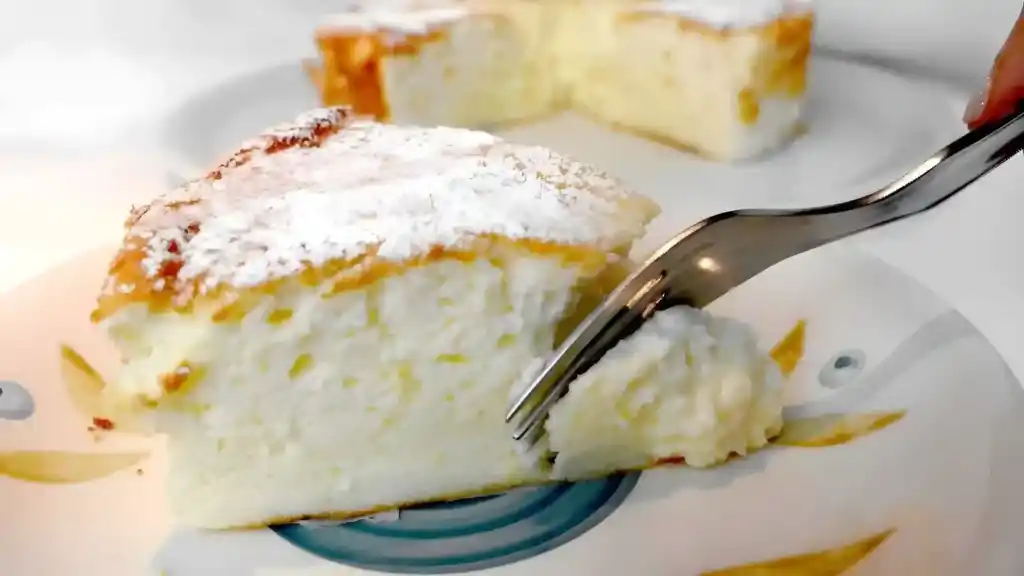 Ein Traum von Käsekuchen, sooo cremig und ohne Boden !