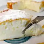 Ein Traum von Käsekuchen, sooo cremig und ohne Boden !