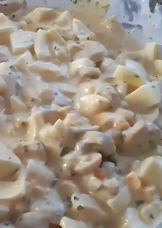 Einfache Eiersalat zum abnehmen