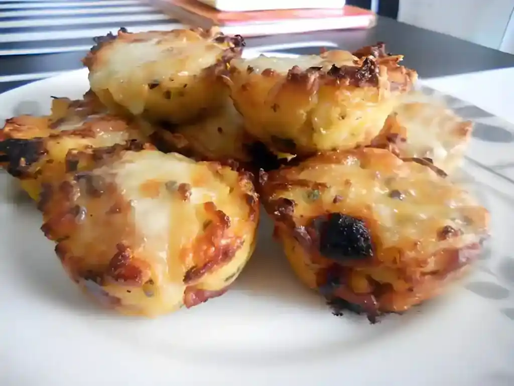 Einfache Kartoffelrösti-Muffins