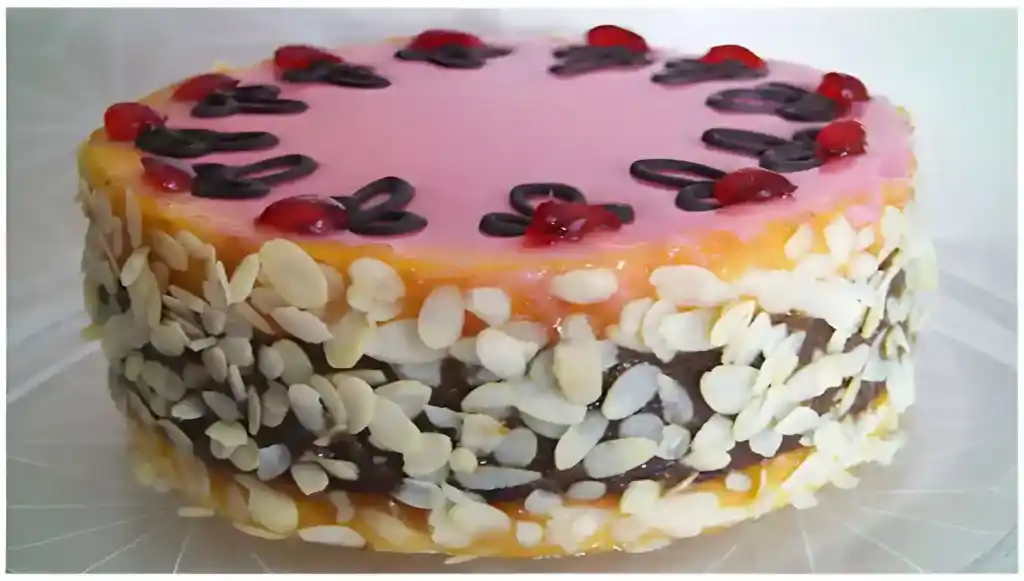 Einfache punschtorte