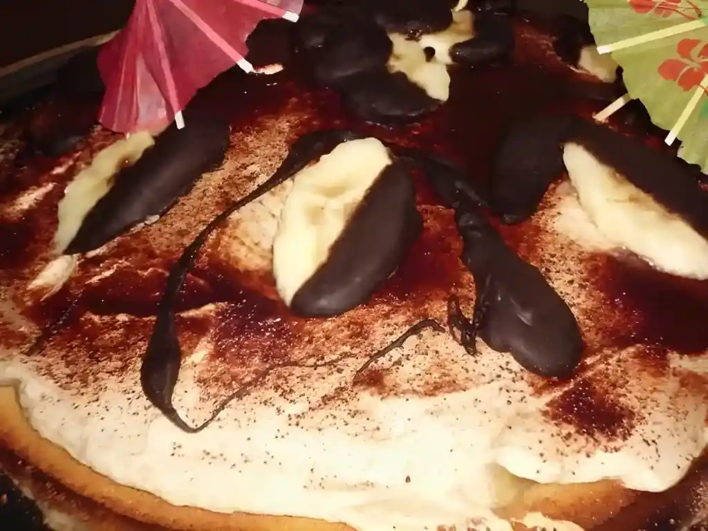 Eiskaffee-Bananen-Torte