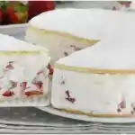 Erdbeer Frischkäse Torte